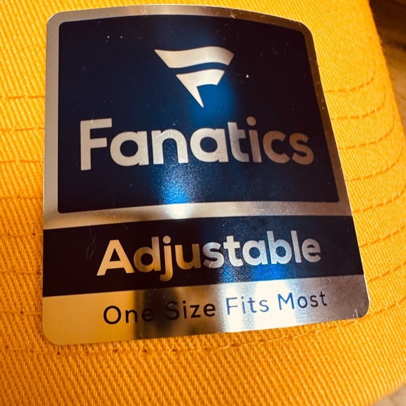 Fanatics Nashville Predators NHL Hockey Gold Adjustable Cap Hat NWT - Picture 6 of 8